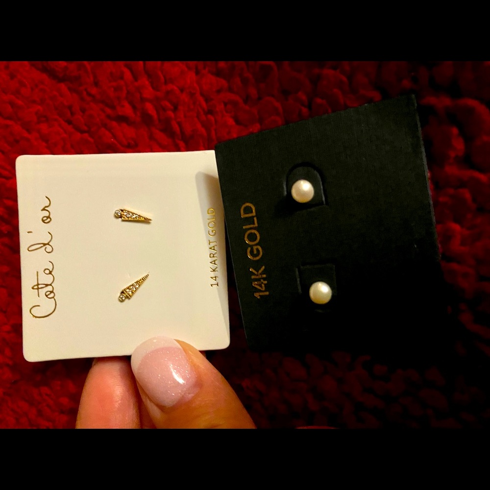 Minnie stud earrings